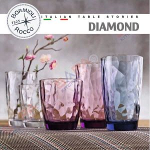 Bộ 6 Ly Thủy Tinh Diamond Bormioli Rocco 350270M02321990 (470ml / Ly) - Tím