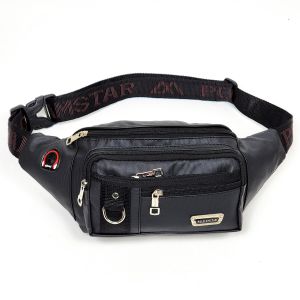 Waistbag Simple Pocket Polo Amstar Tas Selempang Pria Anti Air