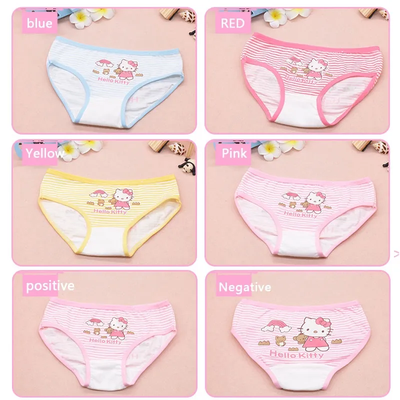 Hello Kitty Little Girls Underwear, 7 Pack, Sizes 4-6