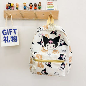 B&B Beg Budak Kuromi School Bag Sanrio Beg Sekolah Anak Perempuan Backpack Children Bag Kindergarten Beg Tadika Taska Cute Cartoon Shoulder Straps Bag