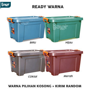 COD Container Box Serbaguna 30 Liter Kuat  DENGAN Roda Kotak Penyimpanan Murah Tabitha Omega 30