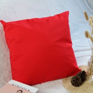 หมอนอิง สีพื้น สีสวยสดใส หมอน18 นิ้ว หมอนอิงโซฟาสีพื้น หมอนหนุนหลัง ตกเเต่งโซฟา บ้าน ร้านอาหาร ผ้าไมโครกันไรฝุ่น ใยสังเคราะห์เกรดA