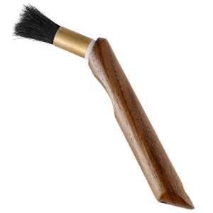 แปรงทำความสะอาดที่มีมือจับไม้สำหรับ Penggiling Kopiเครื่องมือเครื่องใช้ในครัวเอสเพรสโซผงอุปกรณ์กาแฟ