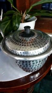 panci mini/ panci sayur perebus mini kendil jitel ukuran 16 cm tebal dan awet dari alumunium handmade