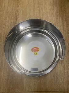 Chắn gió bếp cồn kèm khay tiện dụng Size 26cm