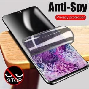 VIVO Y18 Y28 Y27 4G VIVO Y27 5G Y81 Y83 ANTI GORES HYDROGEL LAYAR SPY PRIVACY HITAM GELAP PLASTIK PELINDUNG LAYAR