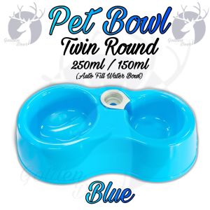 PET BOWLS / DOG & CAT FEEDING BOWLS / BOWLS FOR ANY PET / 4 KINDS OF BOWLS / DUAL & SINGLE PET BOWLS PET DINERS CUTE DESIGN PLASTIC PET BOWL