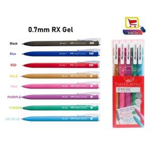 Faber Castell RX Gel Pen 5 in 1 ( 5 colour 1 set) 0.7mm