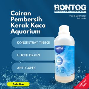 CAIRAN PEMBERSIH KERAK KACA AQUARIUM - RONTOG 500 ML