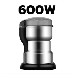 Electric Grinder Blender Grinding Mill Coffee Grinder Medicine Grinder 400W Stainless Steel Six Blades Powerful Grinds