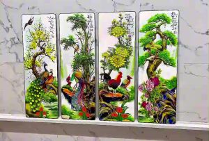 Tranh Tứ Quý Tranh Tài Lộc Tranh Canvas Tranh Tráng Gương Tranh Trang Trí