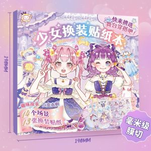 sổ sticker có cắt sẵn siu cute ( kèm nhip gắp hơn 1000 hình dán )