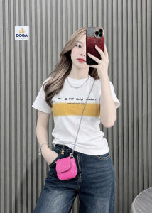 Áo thun chất BORIP COTTON Xịn in loang dáng áo baby tee size từ 35kg đến 64kg DOGA tay ngắn cổ tròn trẻ trung thoáng máthut mồ hôi. không xù lông M165