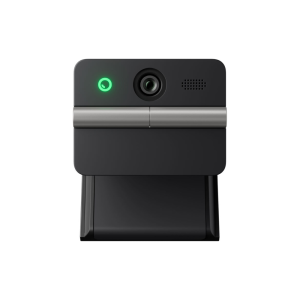 OBSBOT Meet Flip AI-Powered Foldable 4K Webcam with 1/2-Inch CMOS AI Auto Framing PDAF Autofocus Dual Microphones w/ AI Noise Reduction Eye Tracking AI Transcription Teleprompter Physical Lens Privacy for Video Calls and Recording