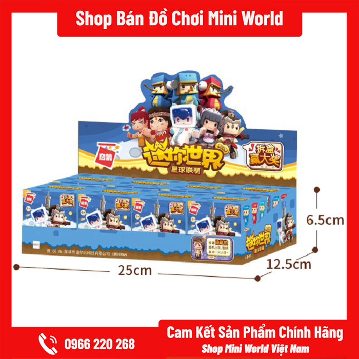 Mô hình Mini World Nhân Vật Bí Ẩn Series 4 [Trọn Bộ Gồm 8 Hộp] | Lazada.vn