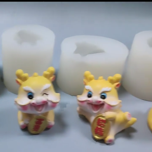 Trung Quốc Rồng Hình Tự Làm khuôn sô cô la đất sét silicon Khuôn Làm Tay Nguồn Cung Cấp Phụ Kiện Làm bánh Cho đất sét sô-cô-la