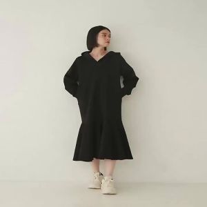 Spot Goods Cross-Border Foreign Trade Japanese and Korean New Suspender Skirt Loose Casual with Big Pockets Split Mid-Length Suspender Dress ㏇L0514