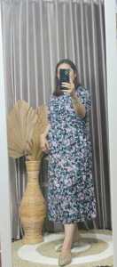 Home Dress Rayon Viral Tali Samping/Dress Daster Premium/Busui Friendly DAVINA