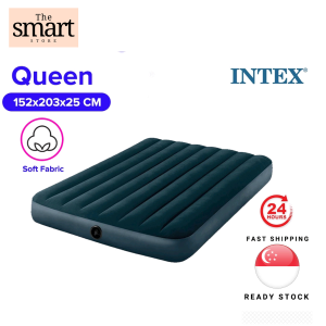 [SG SELLER] INTEX Inflatable Airbed / Mattress for Single or Double Foldable