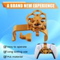 (TUQC) Mini Steering Wheel for Handle Game Steering Wheel Controller for Game Replacement Accessories. 