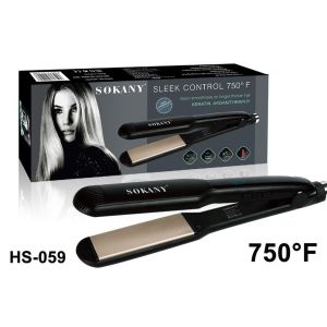 【Local Delivery】Professional Hair Iron Straightener Iron for Women Salon 750°f Fast Heating Hair Flat Nano Titanuim Plates Hair Styling Tools