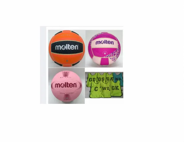 SG Stock) *100% Authentic* Molten Netball SN5R SN58MX Gilbert