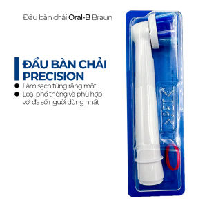Đầu Bàn Chải Điện Oral-B Cho Người Lớn - Nhiều Loại Đầu Thay Thế Oral-B Cross Action Gum Care 3DWhite Sensitive FlossAction Dual Clean Charcoal Ortho Care