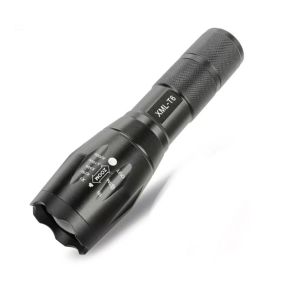 ✅100% Original UME Portable USB Handy Powerful LED Flashlight Rechargeable Flash Light Bike Pocket Zoomable Lamp