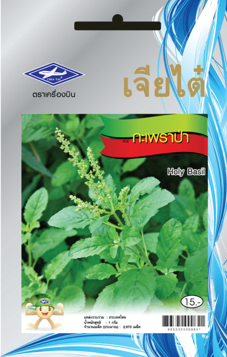 เมล็ดพันธุ์กะเพราป่า เจียไต๋ CT/OP-027