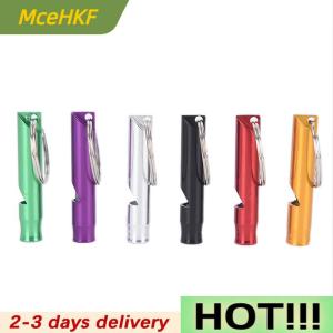 MceHKF Metal Whistle Pendant With Keychain For Survival Emergency Mini Size Whistles