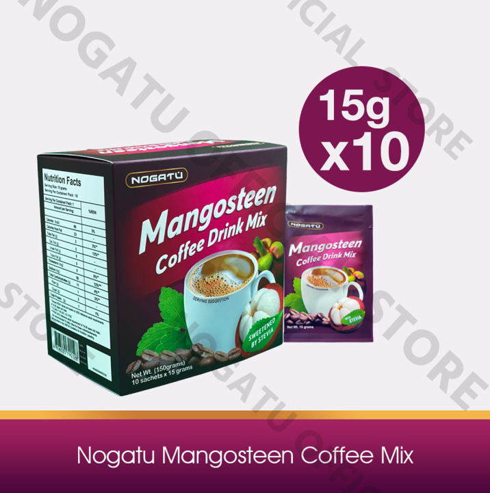 Nogatu Mangosteen Coffee Mix 15g Lazada PH