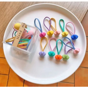 ยางรัดผม (แพ็ค 10 ชิ้น) ยางรัดผมสไตล์เกาหลี ยางรัดผมเกาหลี ยางรัดผมเด็ก ยางมัดผม(พร้อมส่ง)