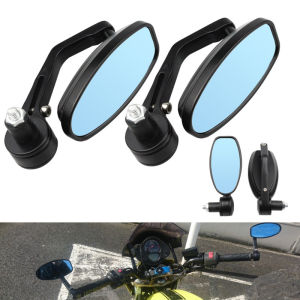[HCM]Gương gù oval lắp mô tô xe số tay ga GD110 YB125 Husky125