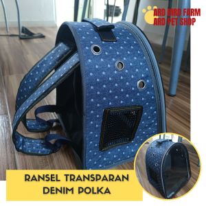 Tas kucing pet cargo transparan astronot ransel gendong tas hewan 3 in 1 tas anjing musang reptil 2 in 1 anti cakar waterproof anti air kecil