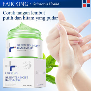 FAIR KING Green Tea Moisturizing Hand Wax Whitening Skin Hand Mask Repair Exfoliating Calluses Film Anti-Aging Hand Skin Treatment Cream