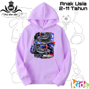 Sweater Hoodie Anak rx king laki laki perempuan usia 1-10 tahun hudi cewe cowo hodie yamaha rxking