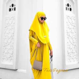 ABAYA JERSEY BETWING || ABAYA SET KERUDUNG