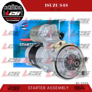 Isuzu S4S STARTER ASSEMBLY 10TEETH 12V BD-3219A KHYBRID BRAND