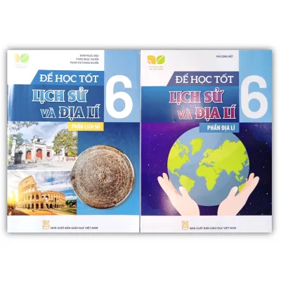Sách - Combo 2 cuốn Để học tốt lịch sử và địa lí lớp 6 ( Kết nối tri thức ).