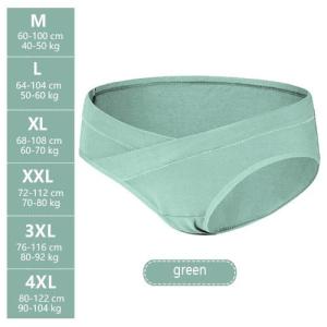 Celana Dalam Hamil Jumbo Bahan Katun Briefs Elastis Seamless Low Waist CD Maternity Panty 20020
