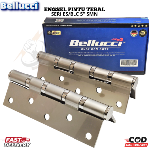 Engsel Pintu Stainless Steel Bellucci Seri ES/BLC 5x3x3mm Kuat dan Awet