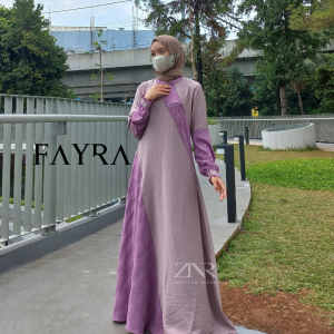 Fayra Series by ZNR Muslimah | Gamis Premium Wanita Elegant