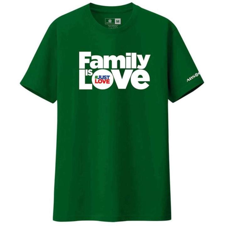 Family Is Love Shirt Green Lazada PH