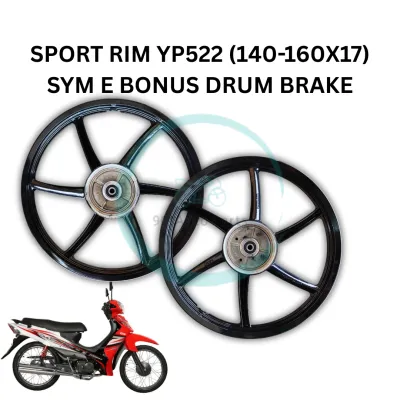 SPORT RIM YP MOTOR SYM E BONUS 110 DRUM BRAKE