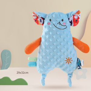 Pet Home-my Baby Comfort Towel Cotton Animal Lovey Sleep Blanket Teether Bite Safe Soft Absorbent Quick Dry Rumah Tangga