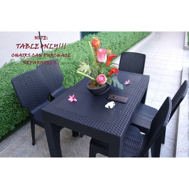Plastic Table Patio Tables Near Me For Sale Plastic Rattan Seaters