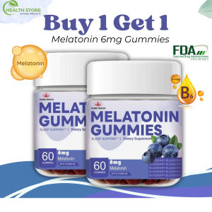 Yiling Melatonin Gummies (60 Gummies)-Melatonin Improves Sleep Reduces Stress