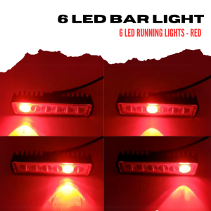 6 LED BAR LIGHT MOTORCYCLE HEADLIGHT [LAZY PANDA]