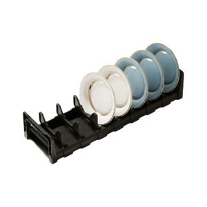 MAOMEI Tích hợp sẵn Giá đỡ bát rửa chén dưới tủ bếp Có thể điều chỉnh Tiết kiệm không gian Giá đỡ chén đĩa nhà bếp Vách ngăn chén đĩa Dễ dàng làm sạch Giá đỡ chia ngăn đĩa Nhà bếp