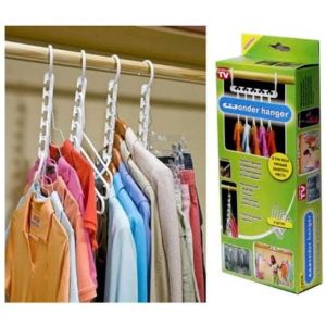 MAGIC WONDER HANGER GANTUNGAN BAJU PAKAIAN LIPAT AJAIB 1 BOX ISI 8PCS